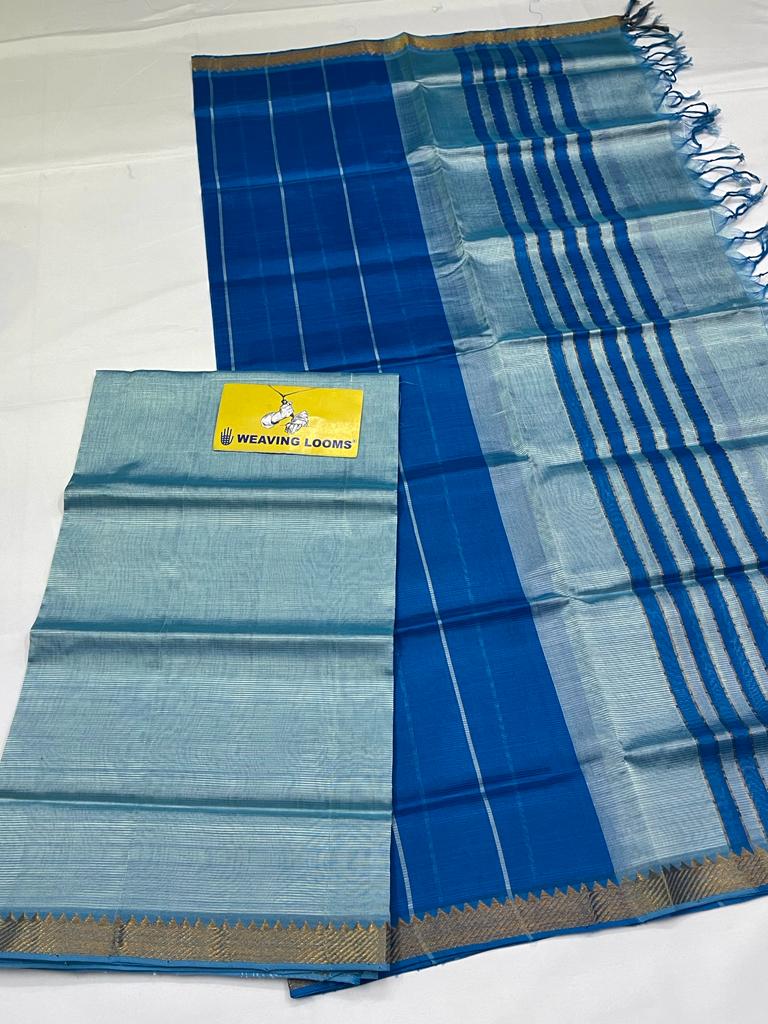 Pure handloom mangalagiri pattu dress material