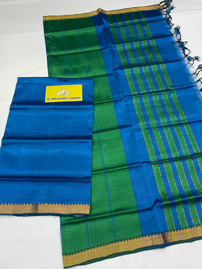 Pure handloom mangalagiri pattu dress material