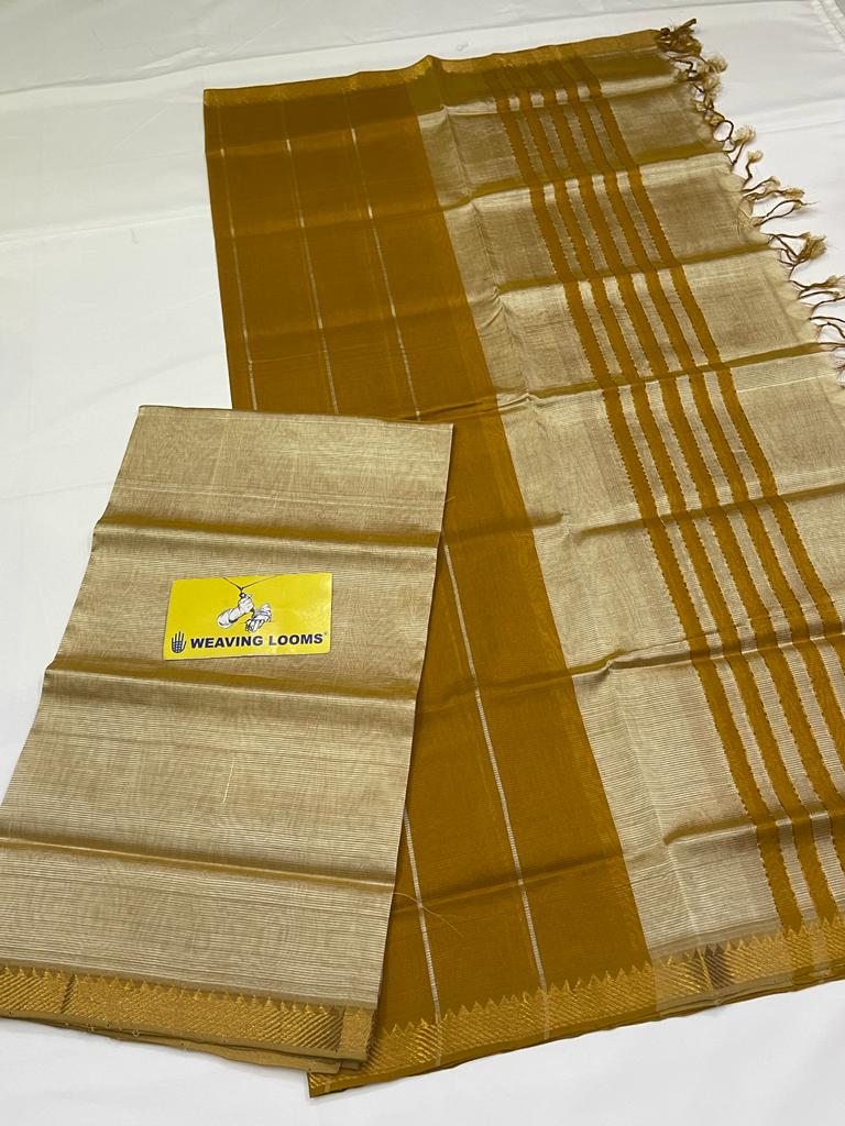 Pure handloom mangalagiri pattu dress material