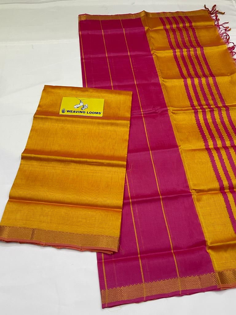 Pure handloom mangalagiri pattu dress material