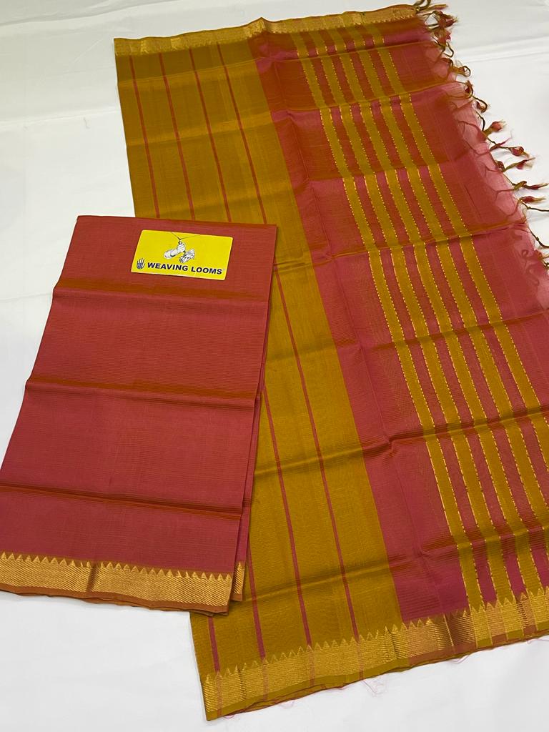 Pure handloom mangalagiri pattu dress material