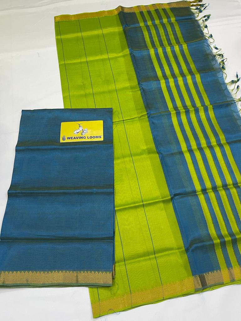Pure handloom mangalagiri pattu dress material