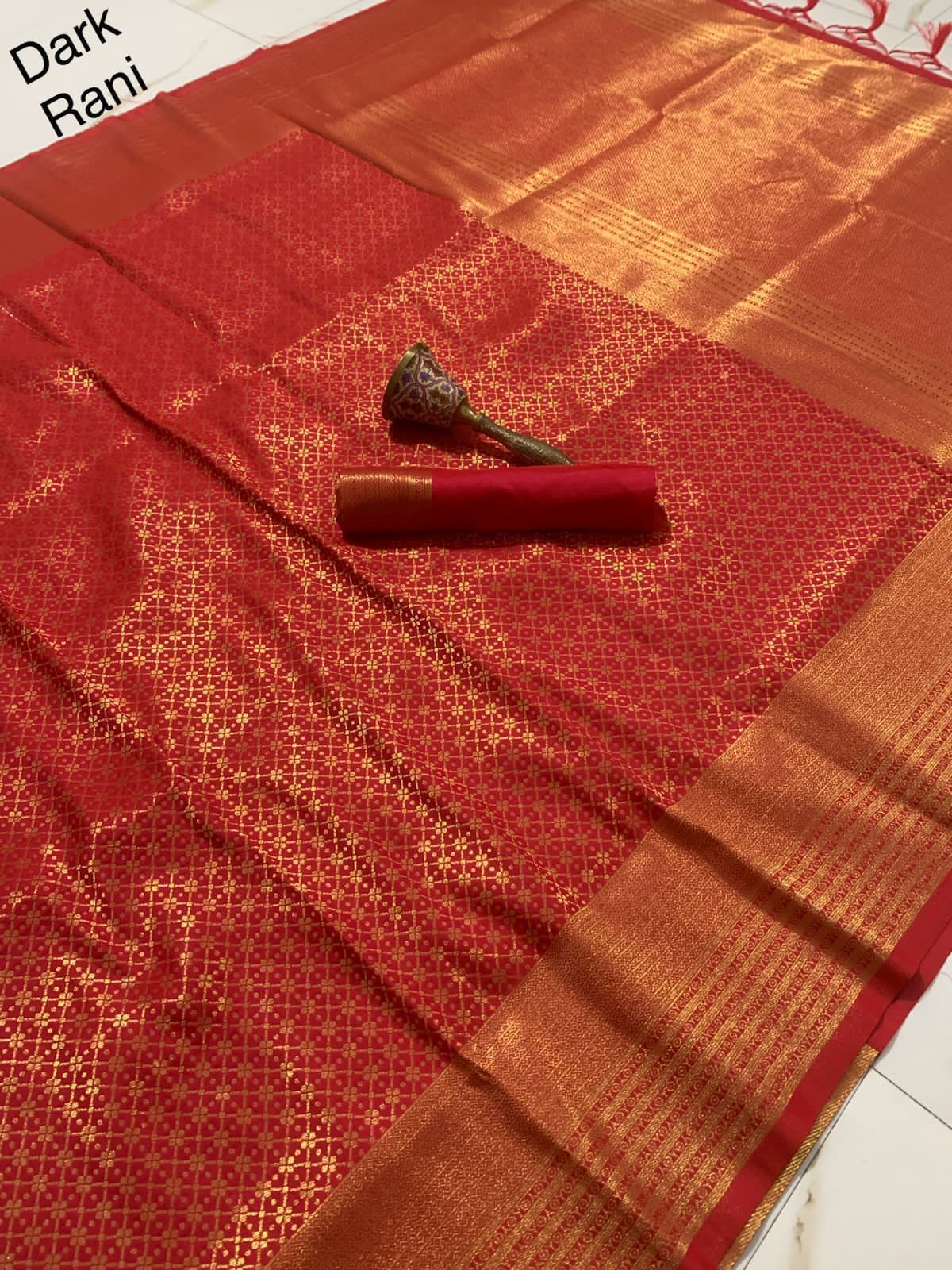 Semi silk mina zari with heavy weaving work saree