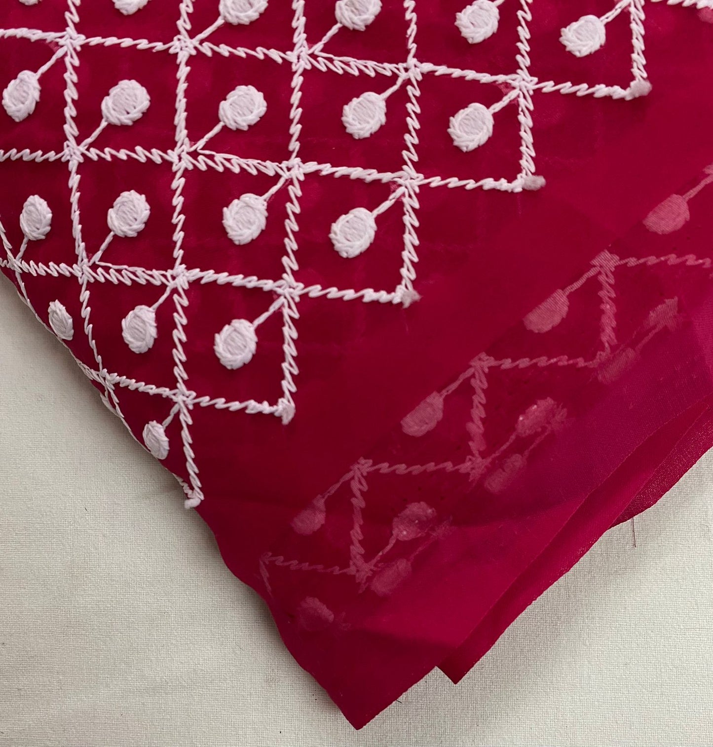Soft crape silk saree with self woven mango design allover saree - Vannamayil Fashions
