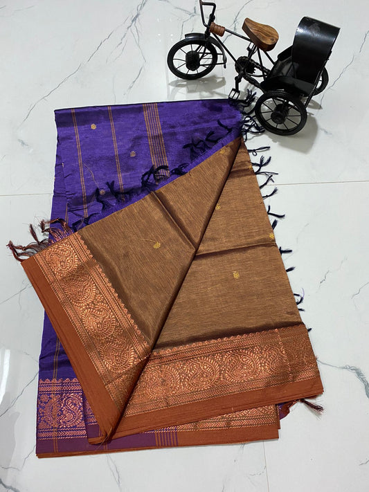 Traditional chinalampattu cotton saree