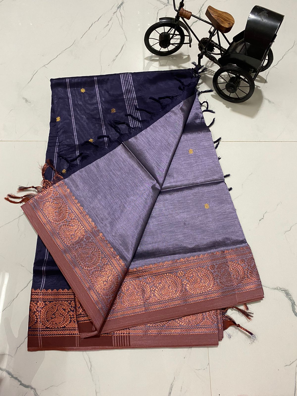 Traditional chinalampattu cotton saree