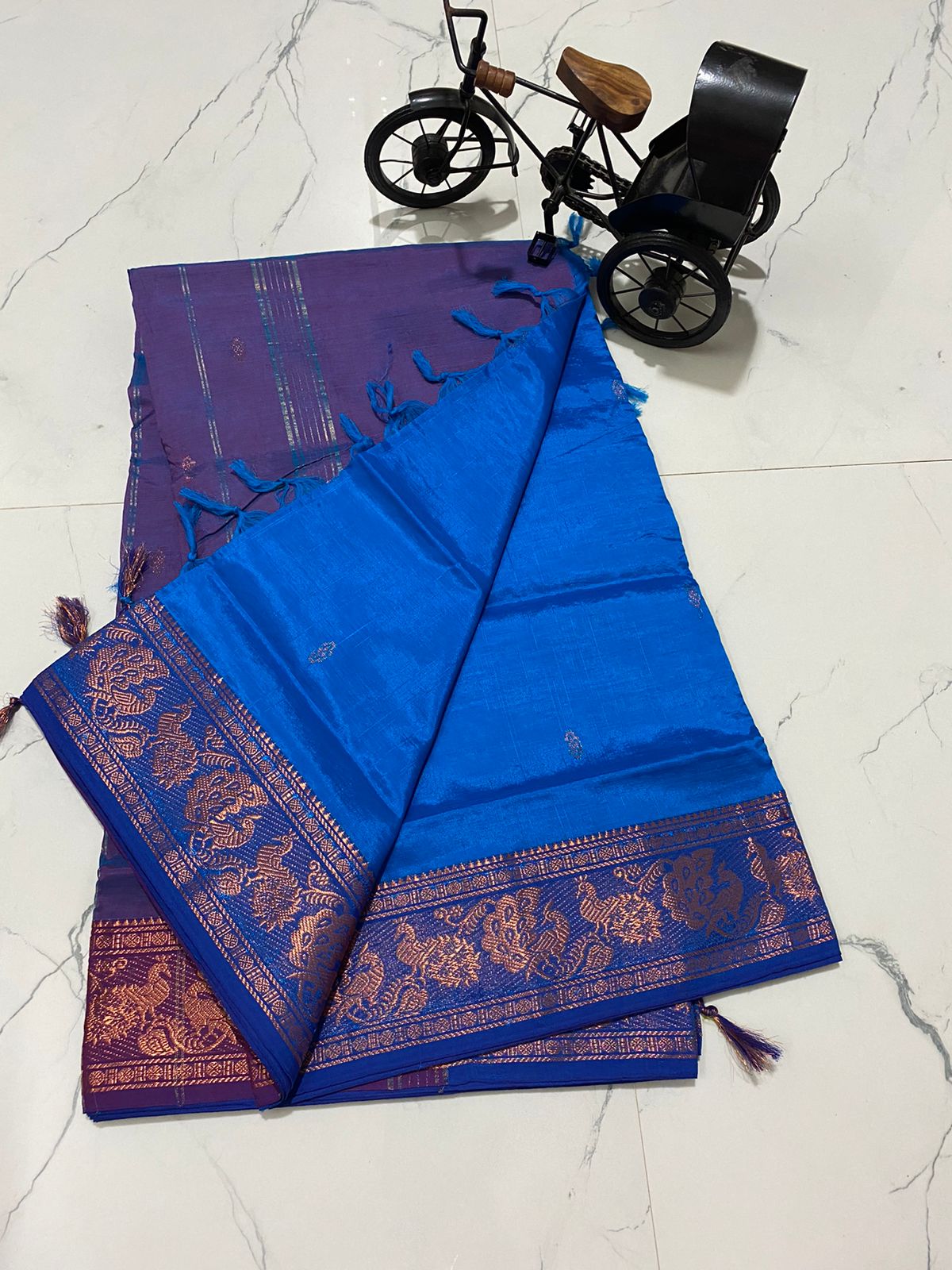 Traditional chinalampattu cotton saree