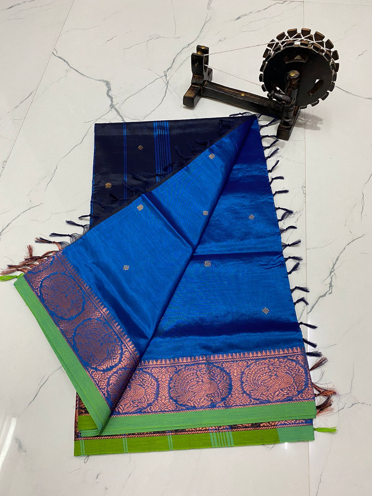 Traditional chinalampattu cotton saree