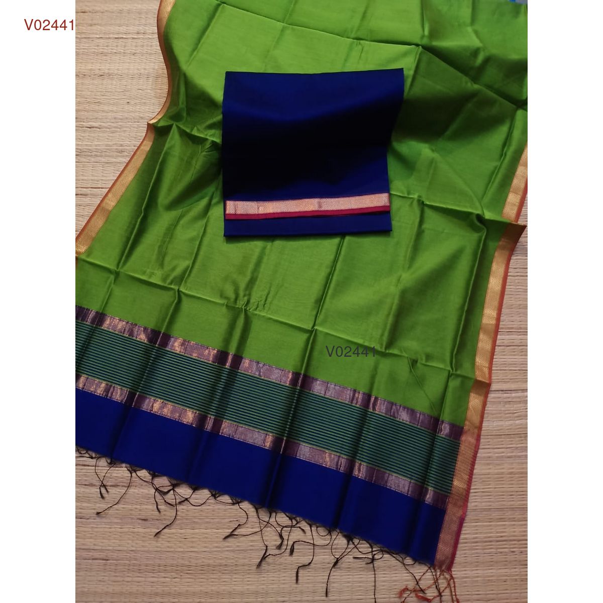 Maheshwari handloom kurta dupatta set's - Vannamayil Fashions
