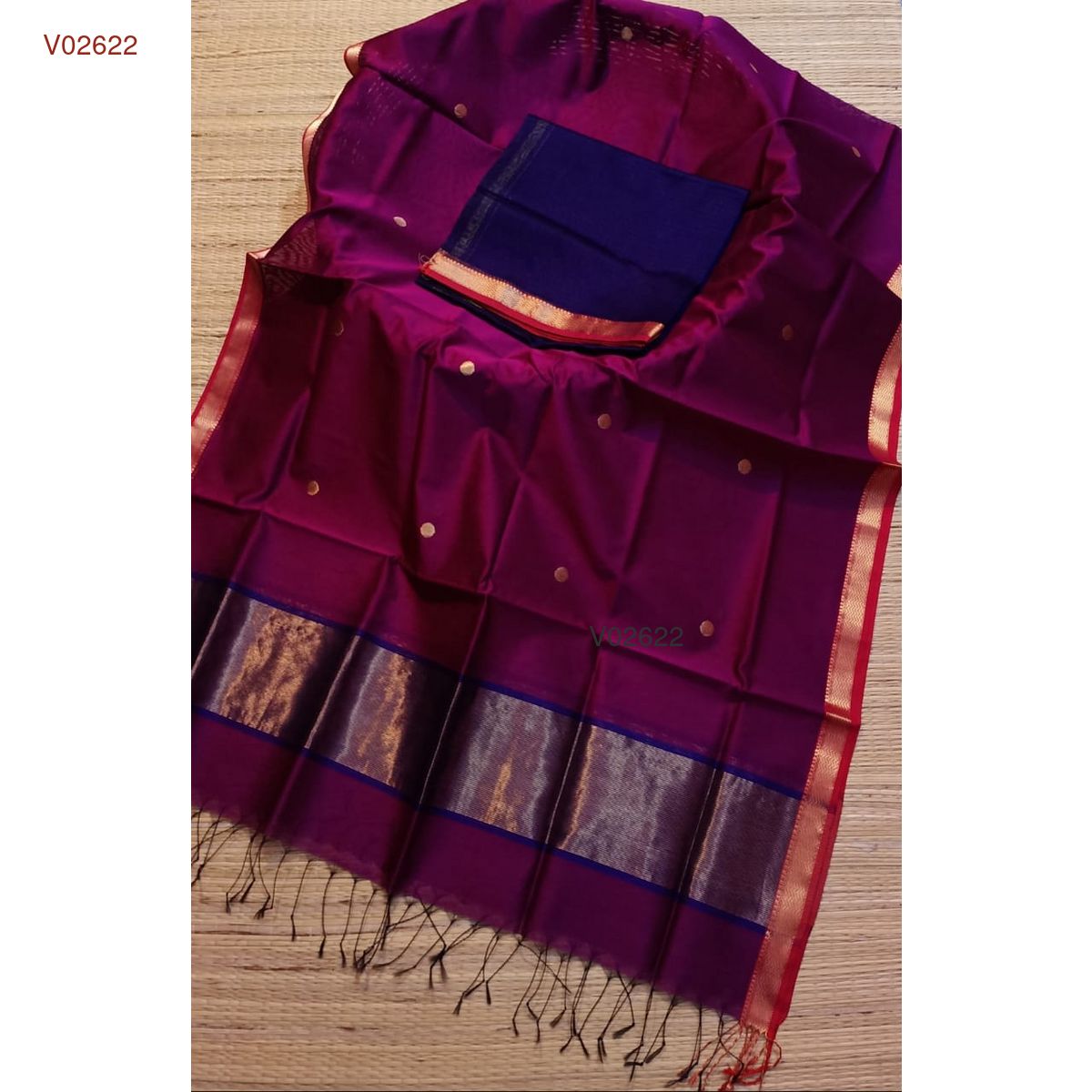 Maheshwari handloom salwar dupatta set's - Vannamayil Fashions