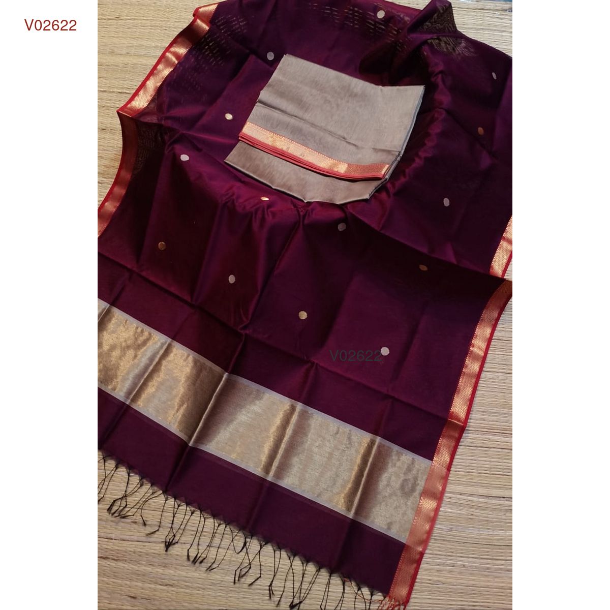 Maheshwari handloom salwar dupatta set's - Vannamayil Fashions