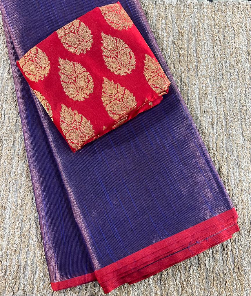Varanasi tissue banarasi silk saree