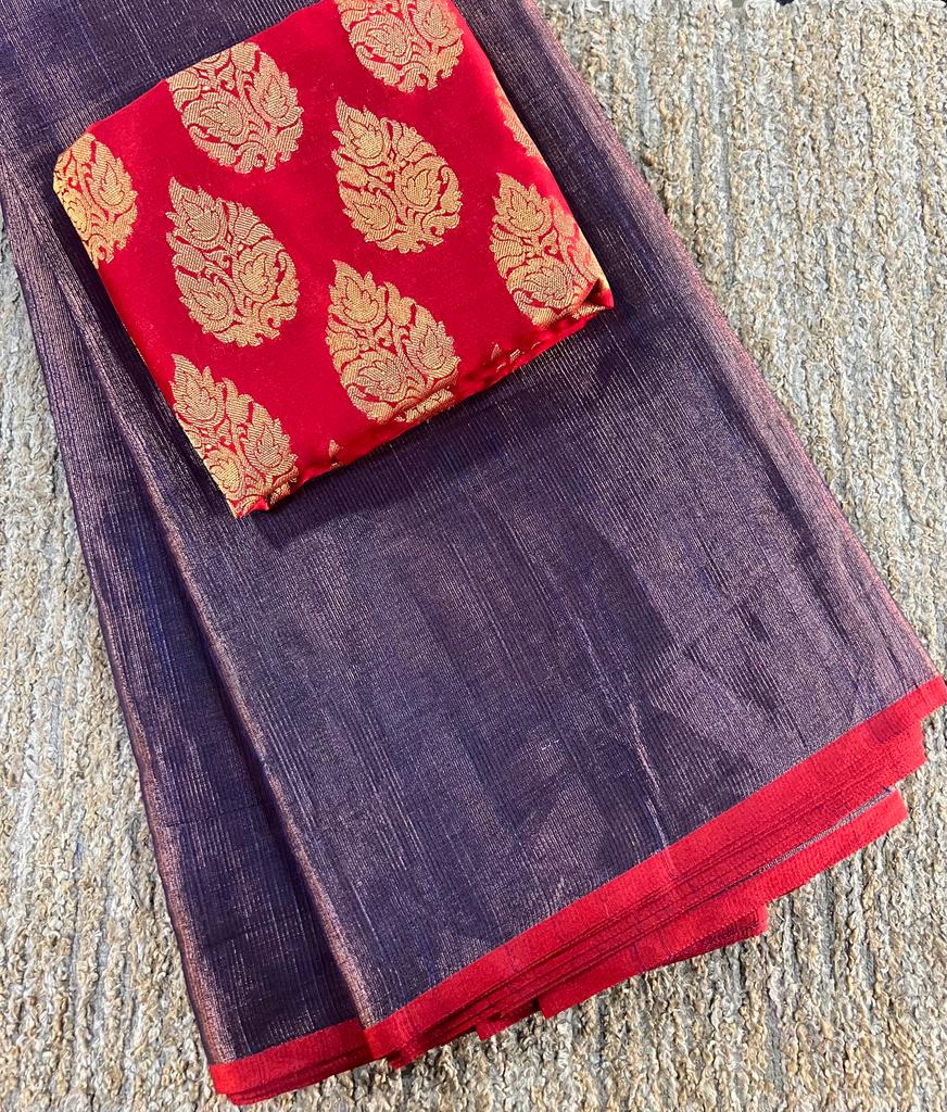 Varanasi tissue banarasi silk saree