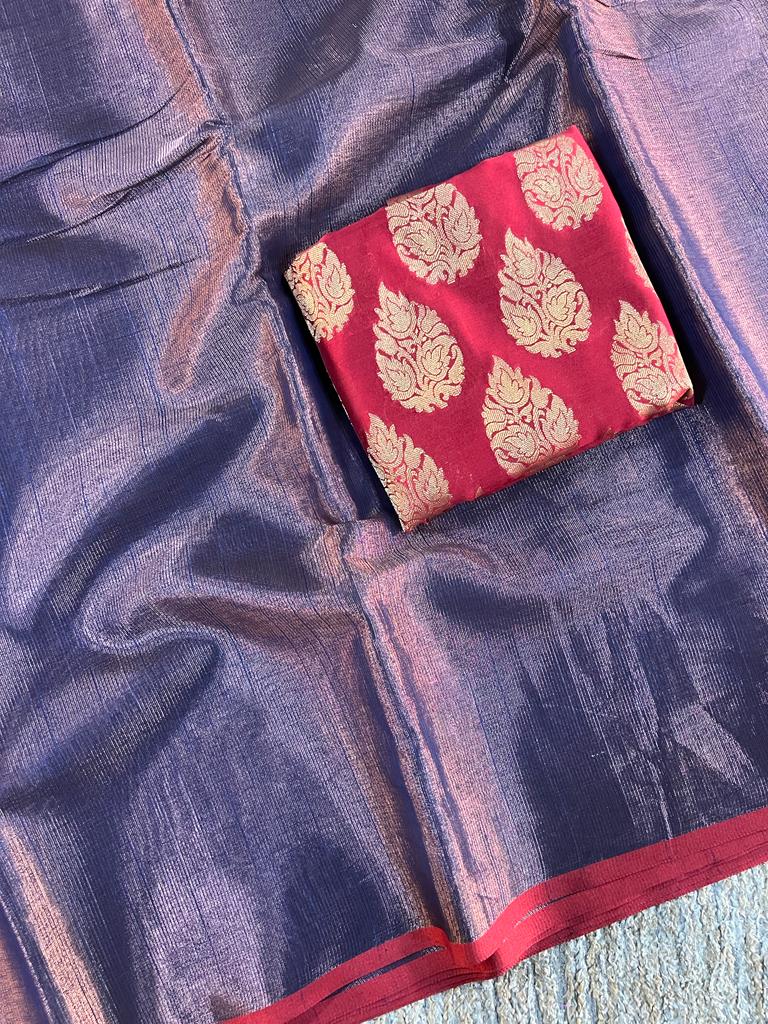 Varanasi tissue banarasi silk saree