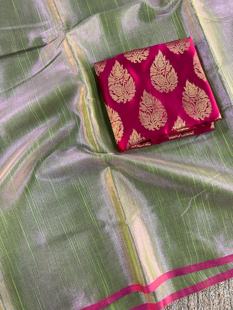 Varanasi tissue banarasi silk saree