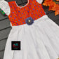 0 - 14 age tricolor frock