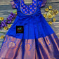 0 - 14 years Soft silk cotton with copper zari weaving frock