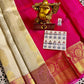 0-5 Years Kanjivaram Silk Pavadai Material