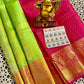 0-5 Years Kanjivaram Silk Pavadai Material