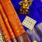 0-5 Years Kanjivaram Silk Pavadai Material