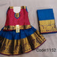 0 to 16 age pure silk skirt and top with matching saree for mom