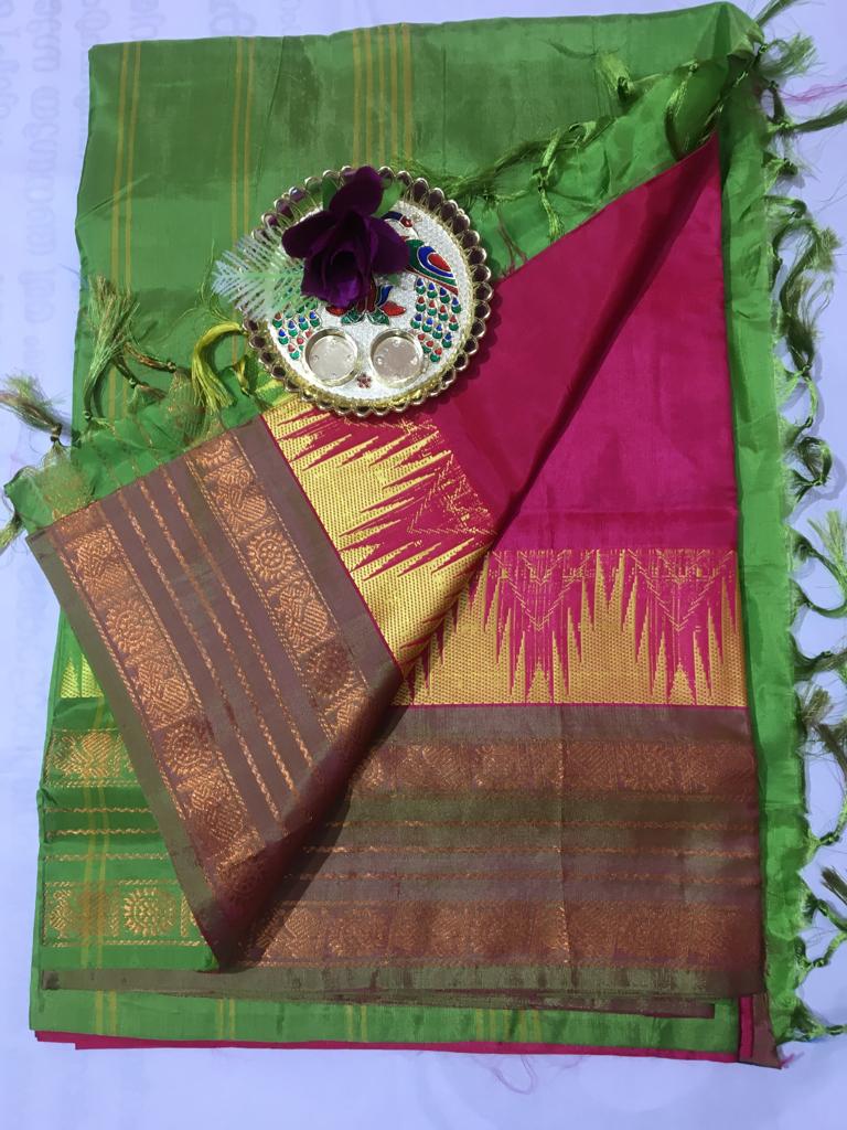 Gadwal Silk Saree – FashionVibes