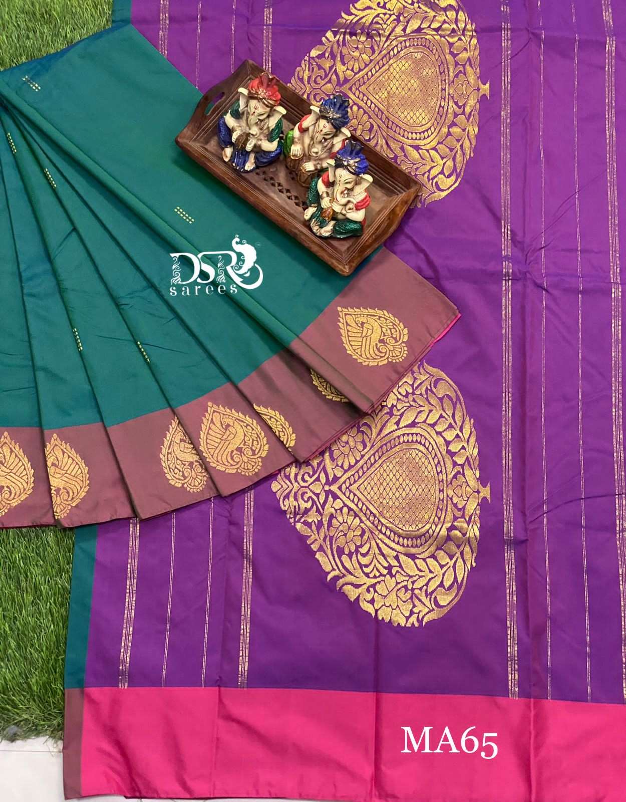 Arani pattu rich pallu work soft silky saree - Vannamayil Fashions