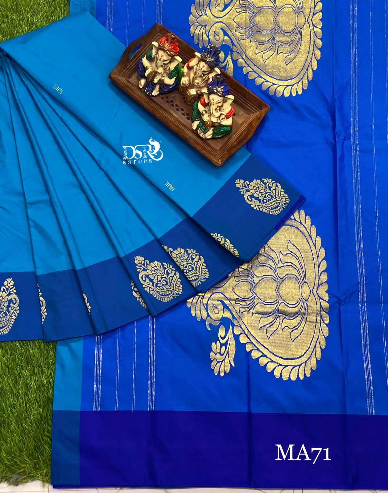 Arani pattu rich pallu work soft silky saree - Vannamayil Fashions