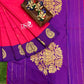 Arani pattu rich pallu work soft silky saree - Vannamayil Fashions