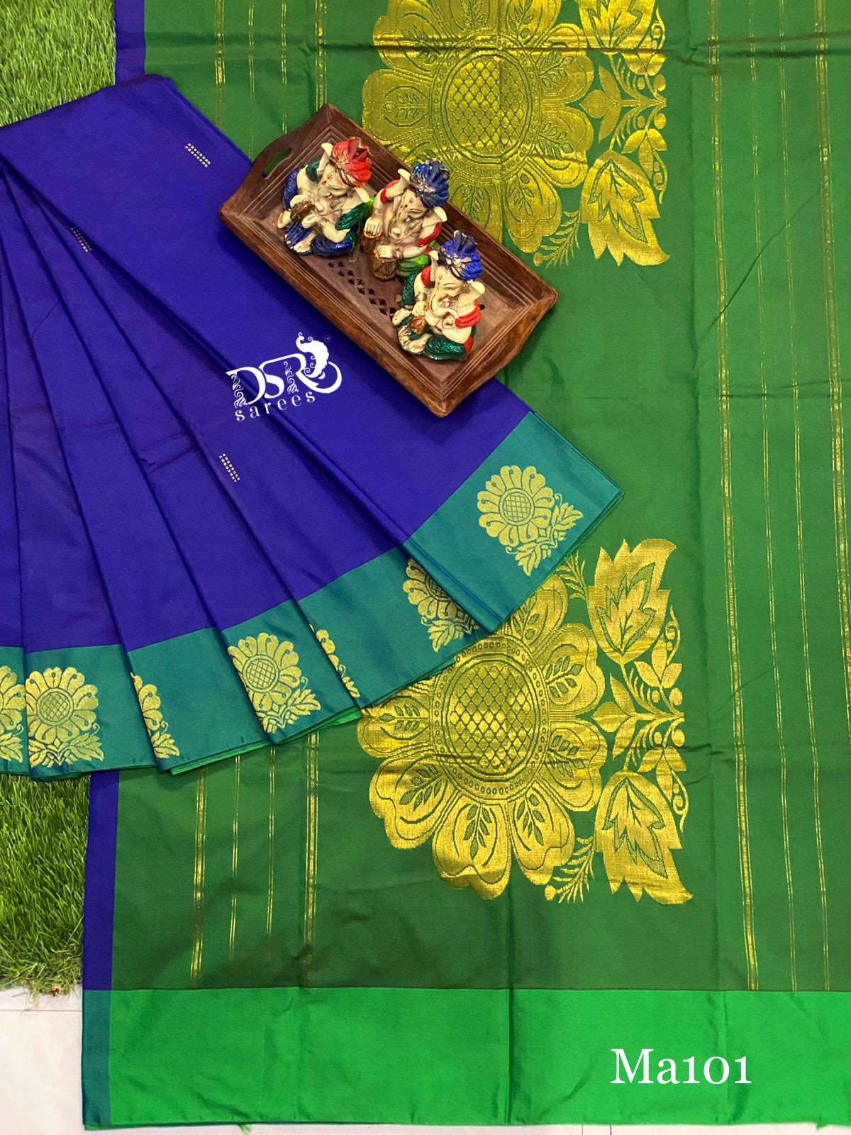 Arani pattu rich pallu work soft silky saree - Vannamayil Fashions