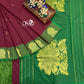 Arani pattu rich pallu work soft silky saree - Vannamayil Fashions