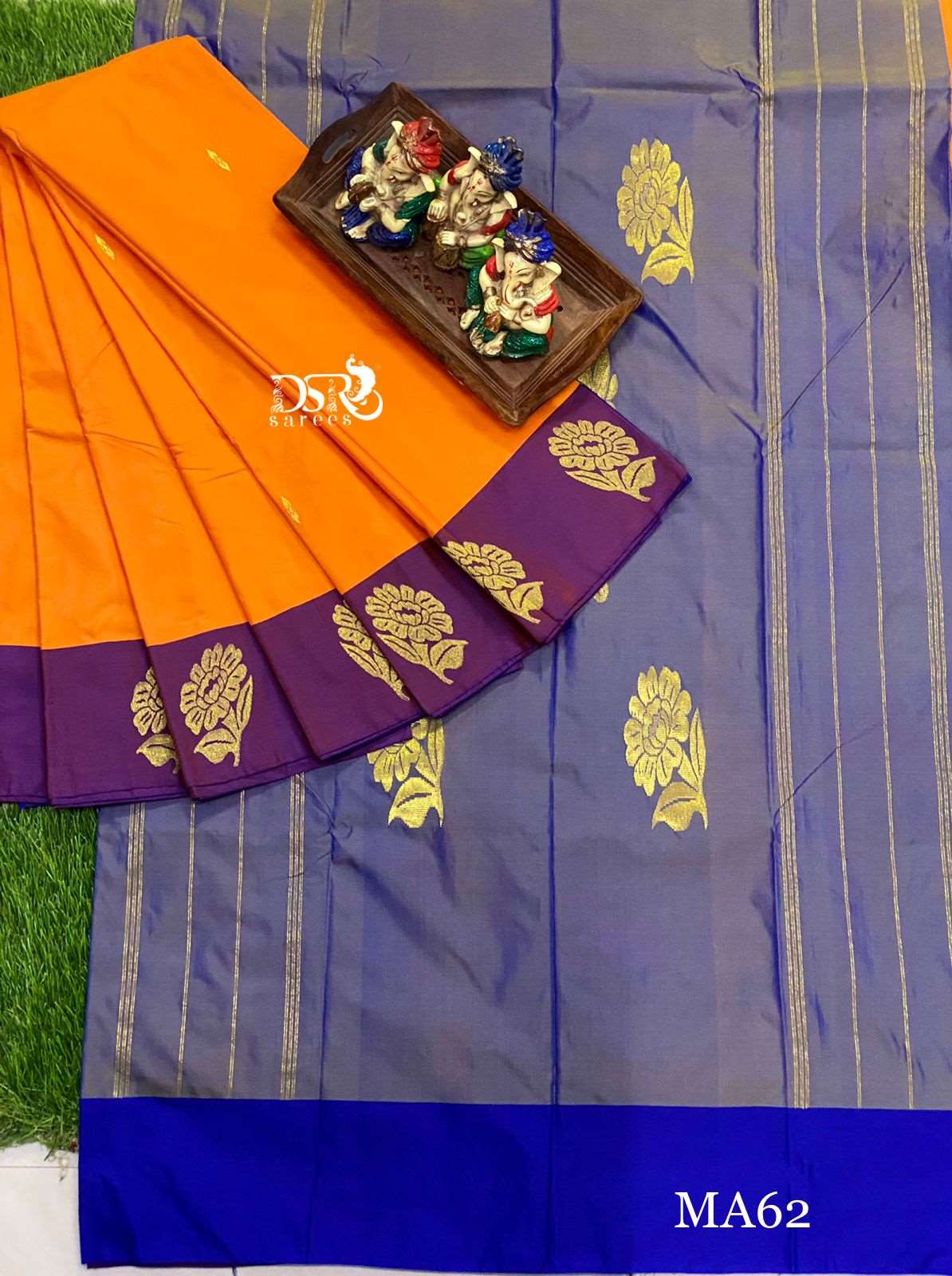 Arani pattu rich pallu work soft silky saree - Vannamayil Fashions