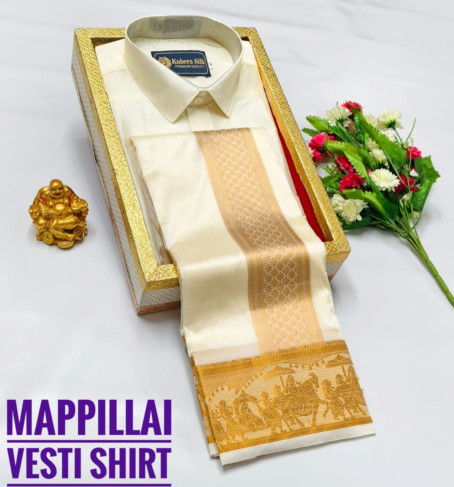 Semi Silk Dhoti Shirt