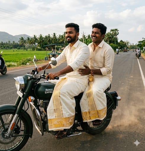 Rich Dhoti Shirts
