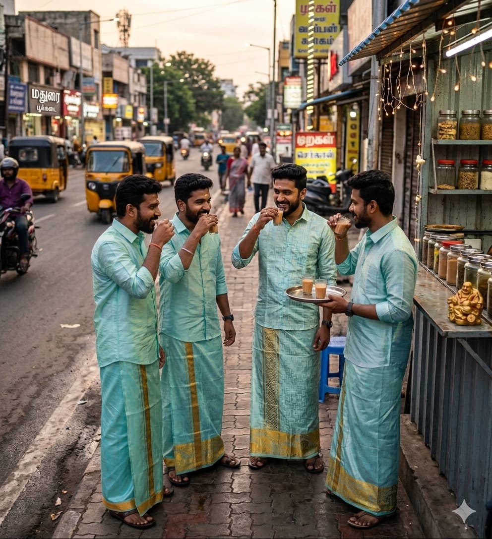 Rich Dhoti Shirts
