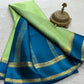 Graceful Pure Mysore Silk Saree with Small Mango Border