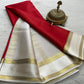 Graceful Pure Mysore Silk Saree with Small Mango Border