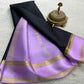 Graceful Pure Mysore Silk Saree with Small Mango Border