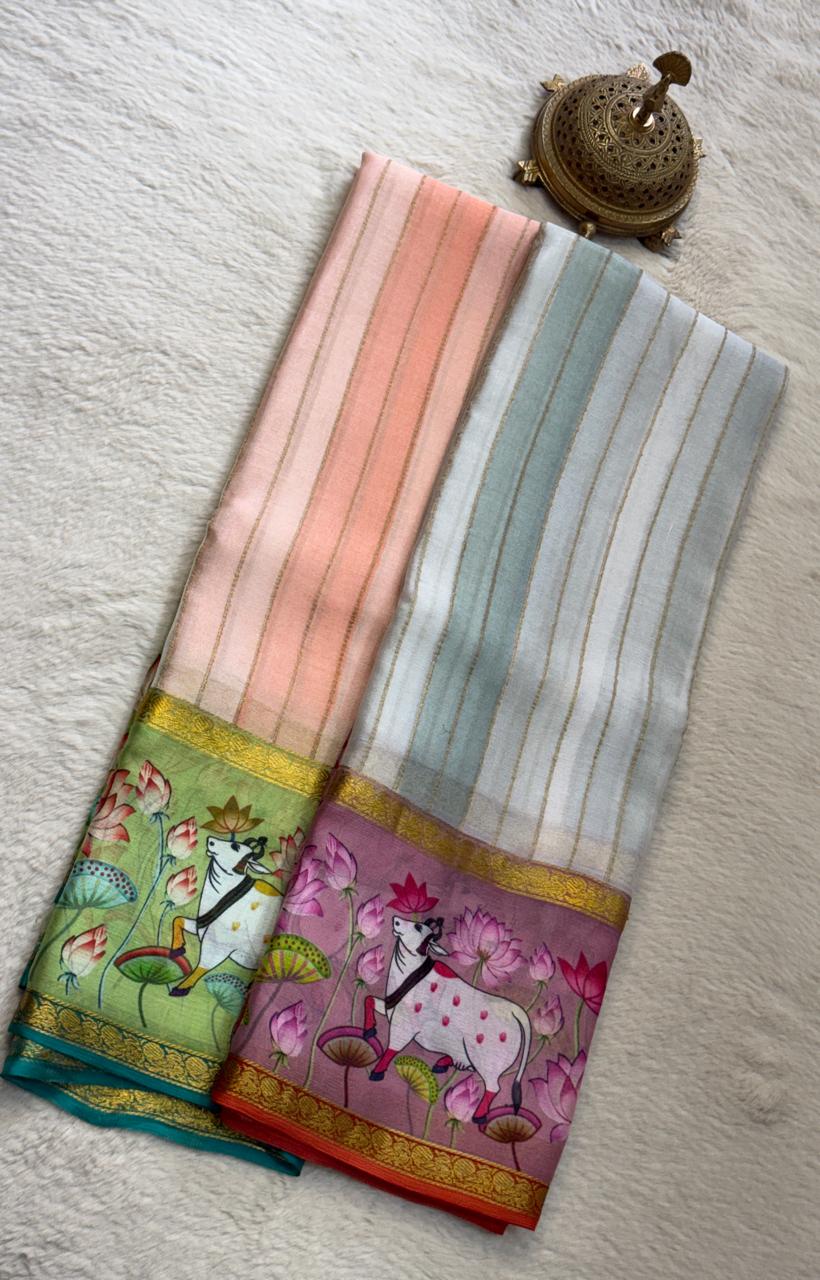 Pure Mysore Silk Saree