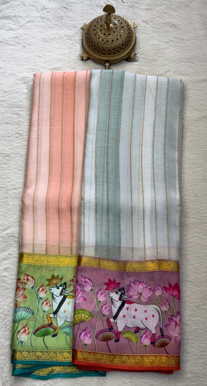 Pure Mysore Silk Saree