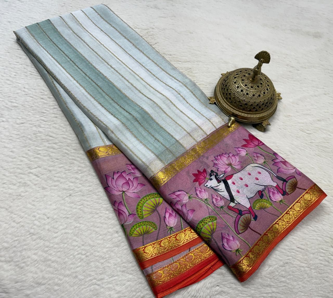 Pure Mysore Silk Saree