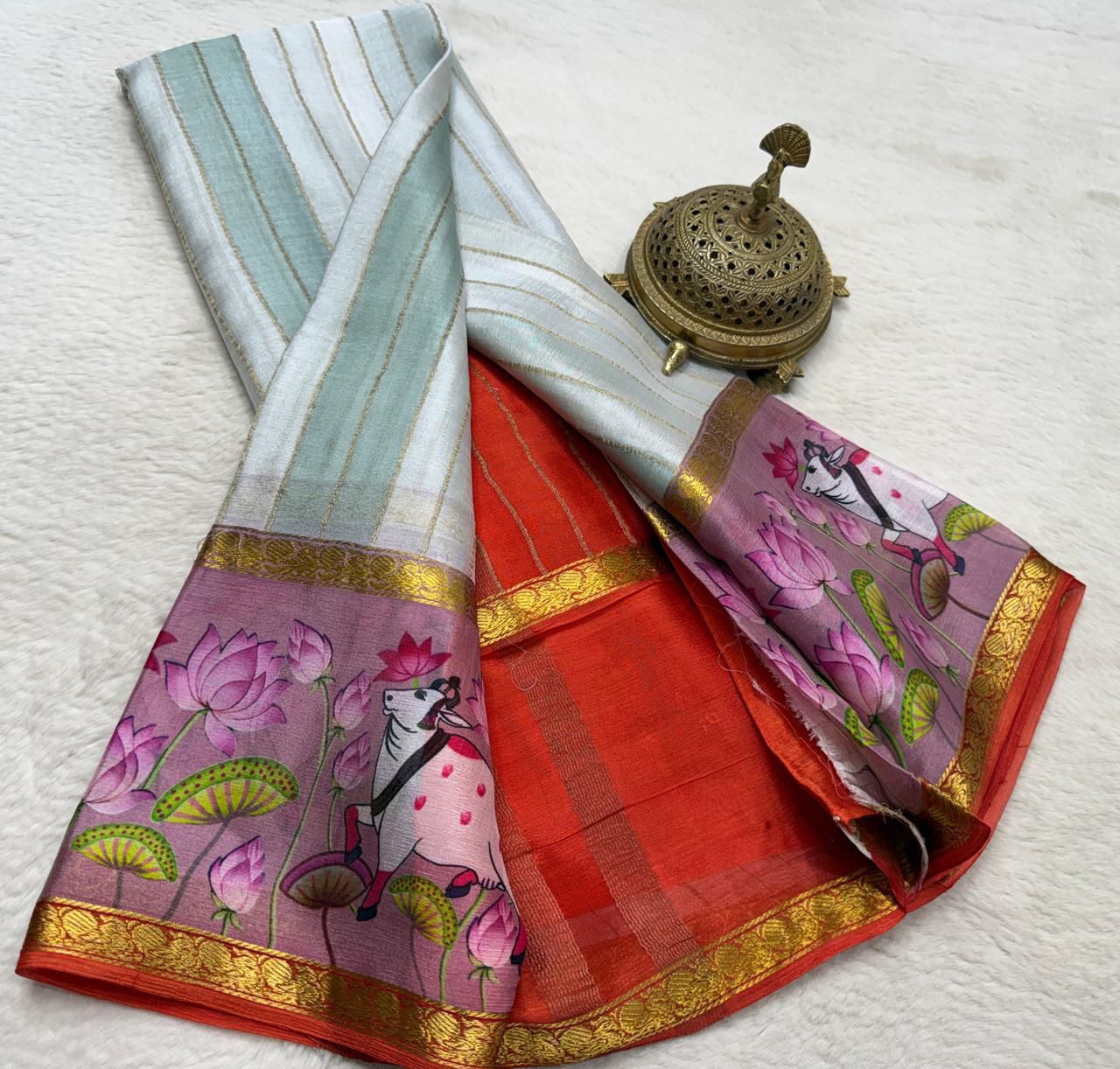 Pure Mysore Silk Saree