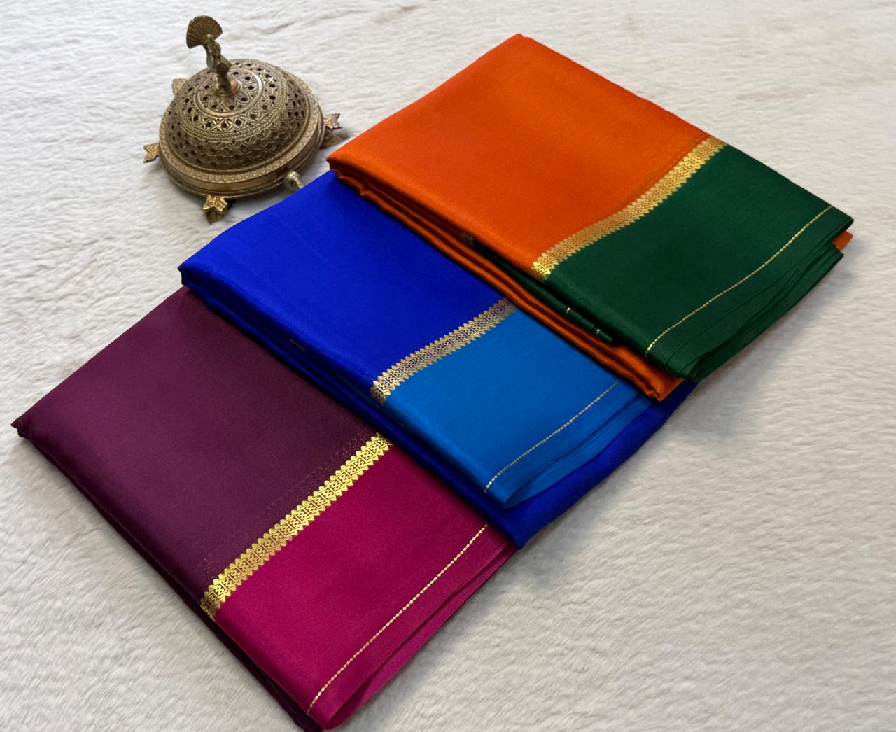 Pure Mysore Silk Saree