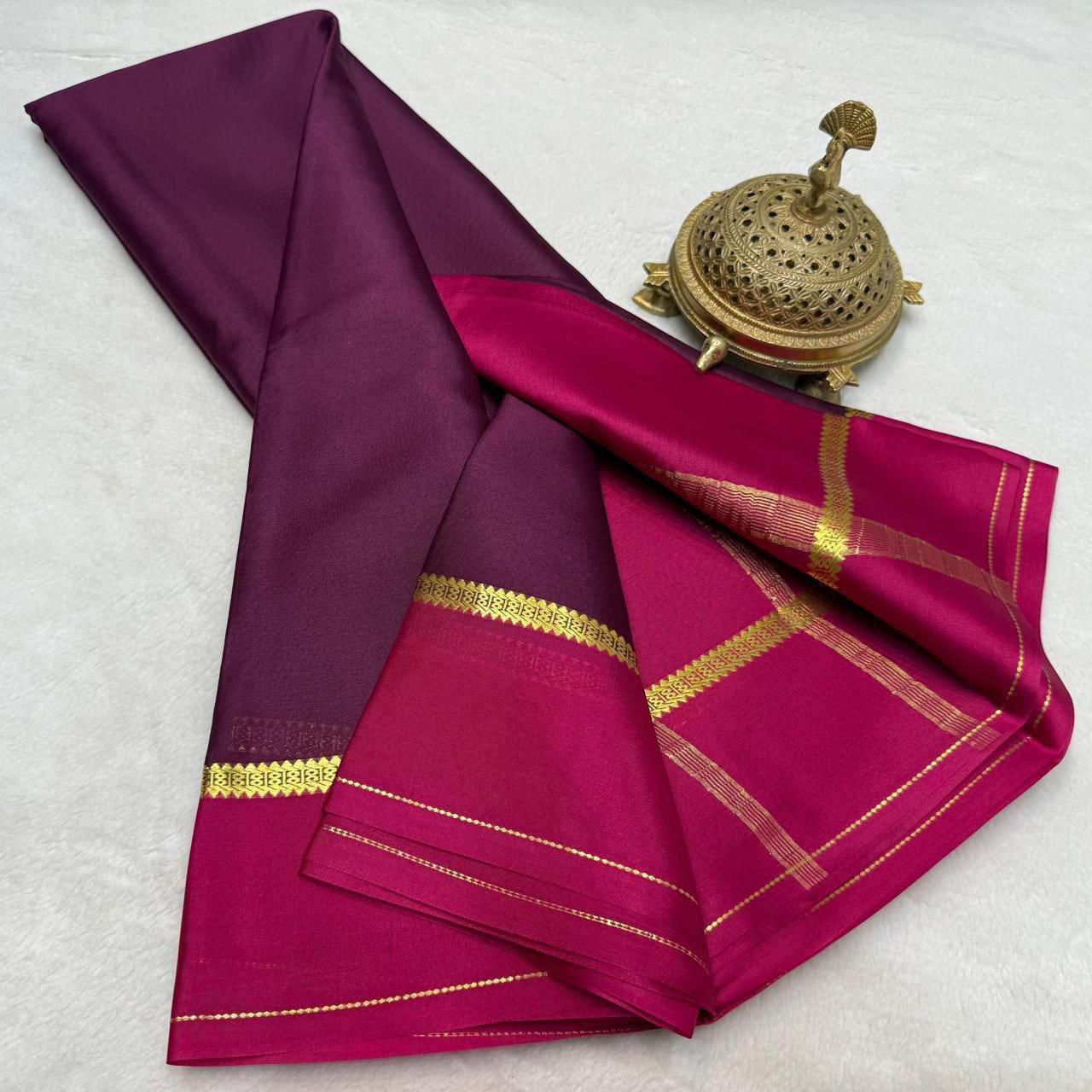 Pure Mysore Silk Saree