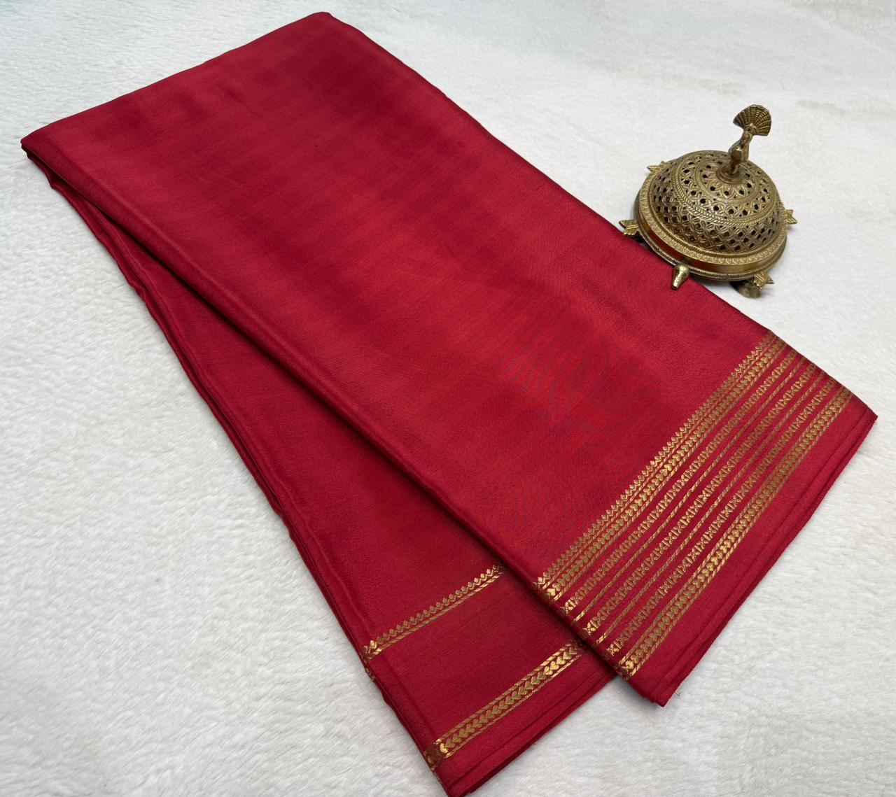Pure Mysore Silk CSG Saree