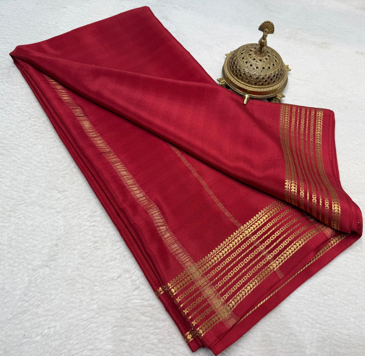 Pure Mysore Silk CSG Saree