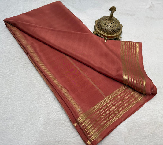 Pure Mysore Silk CSG Saree