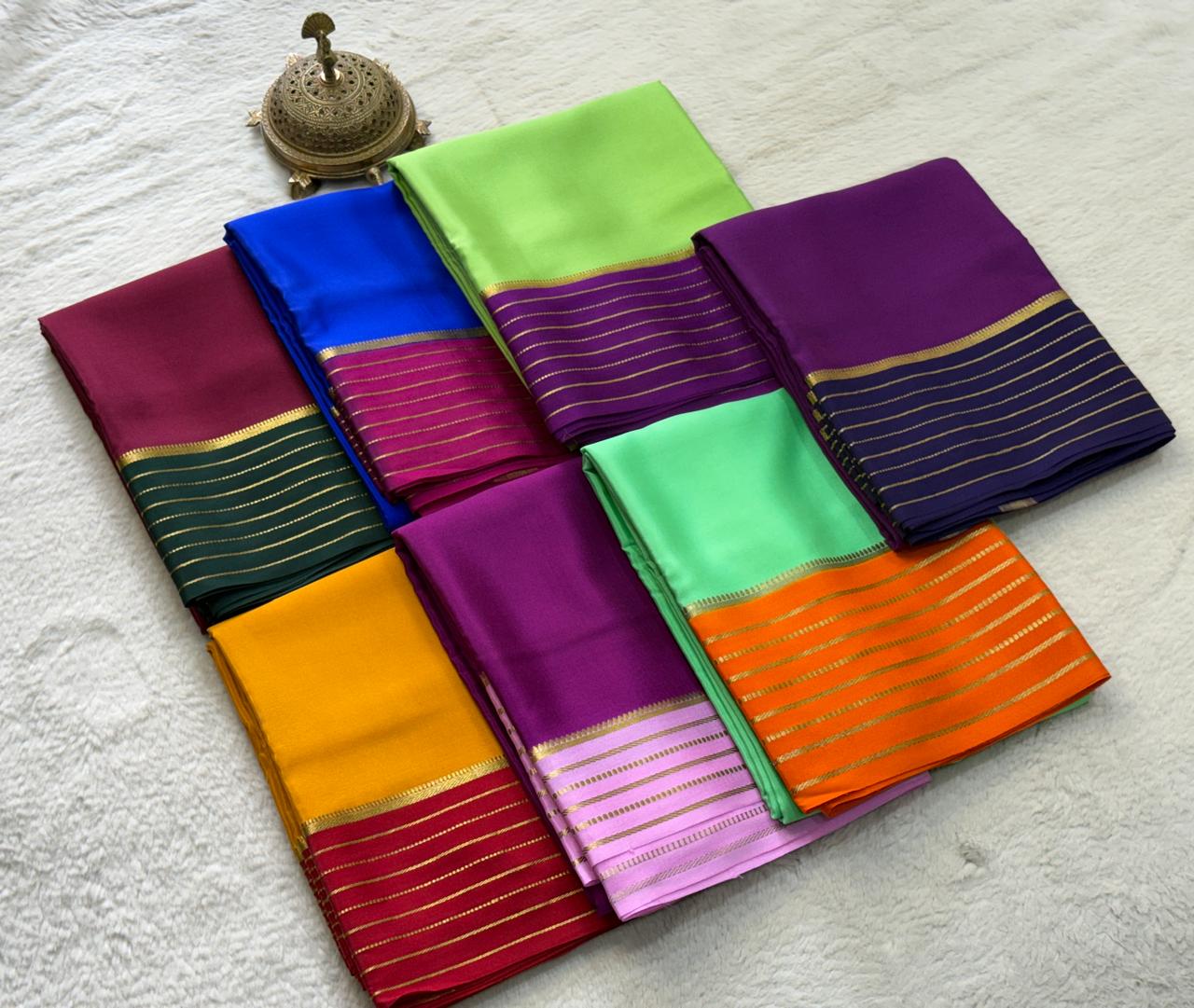 Pure Mysore Silk Saree
