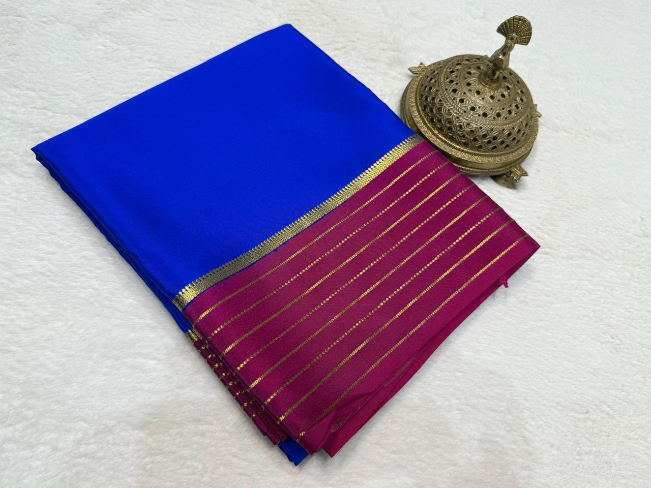 Pure Mysore Silk Saree