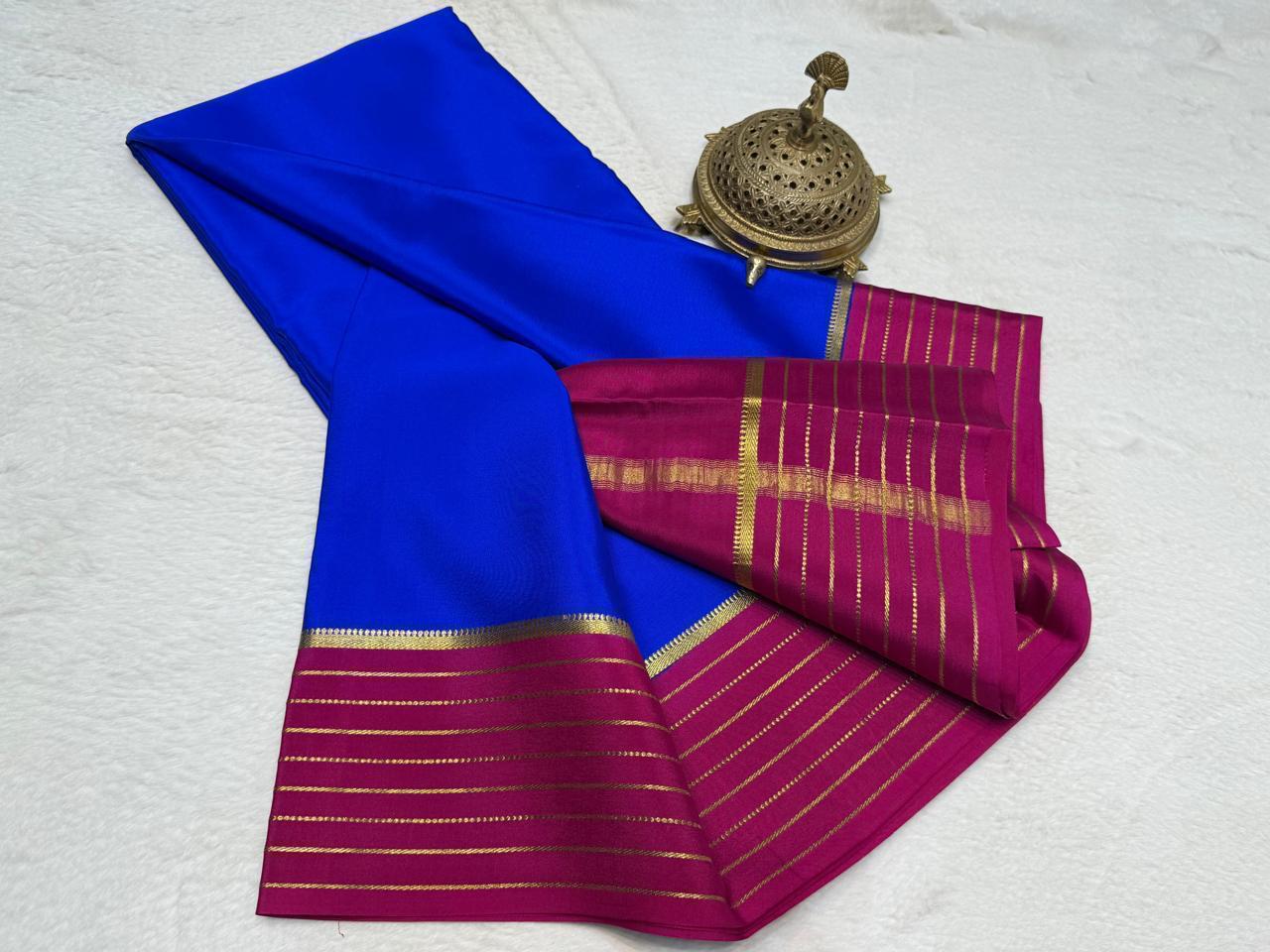 Pure Mysore Silk Saree